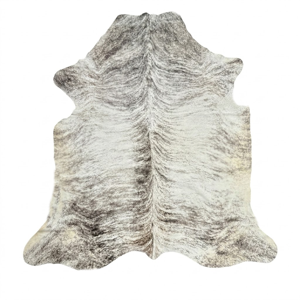 Hides of animals on a white background