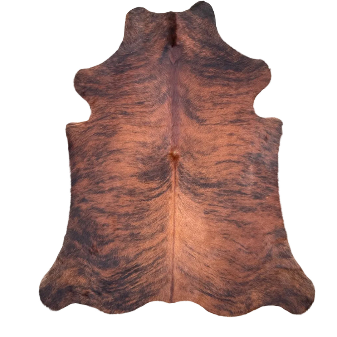 cowhide rug brindle 
