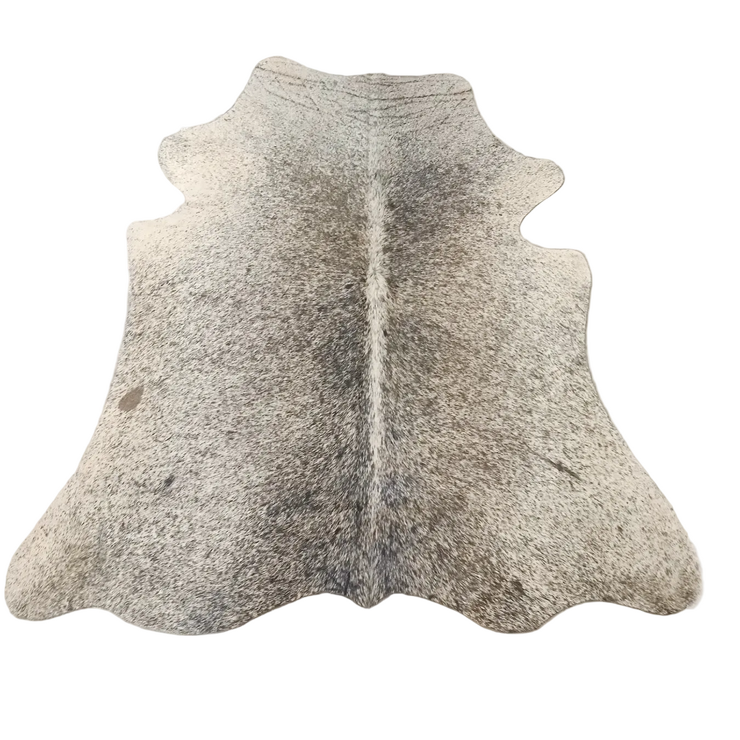 cowhide rug small grey