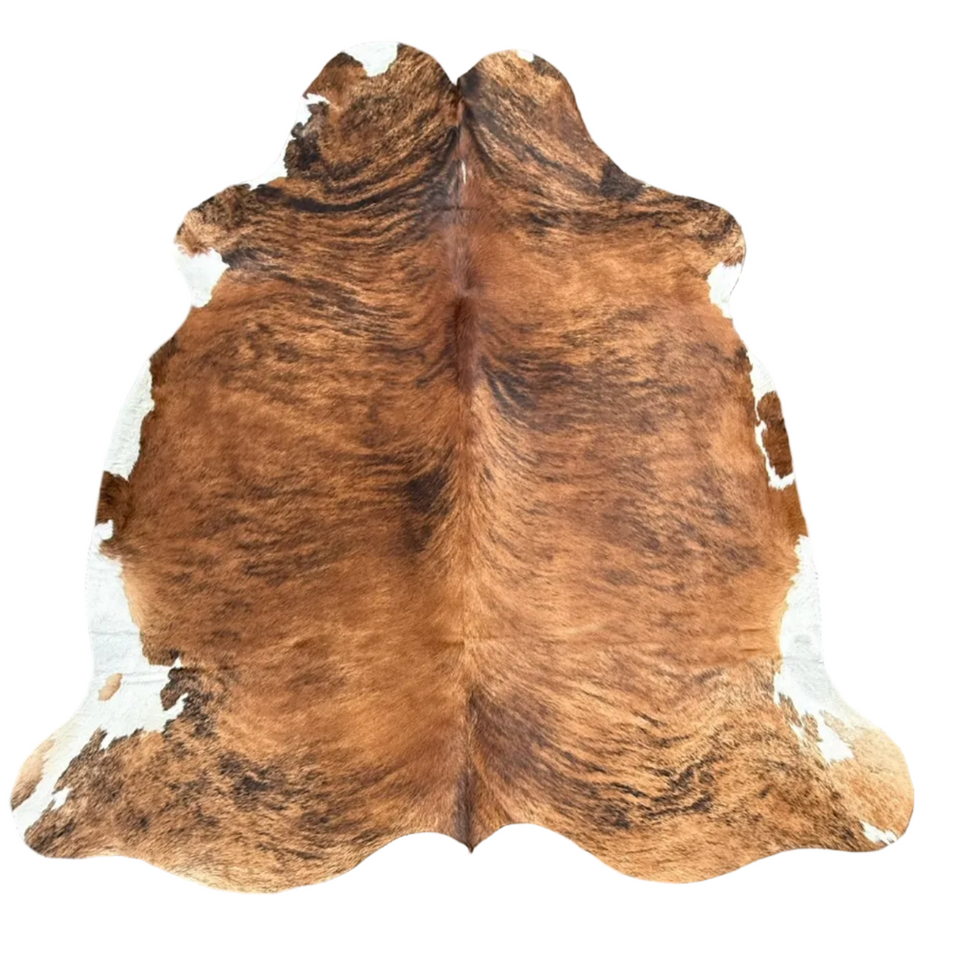 COWHIDE RUG  large Brazilian tricolour 