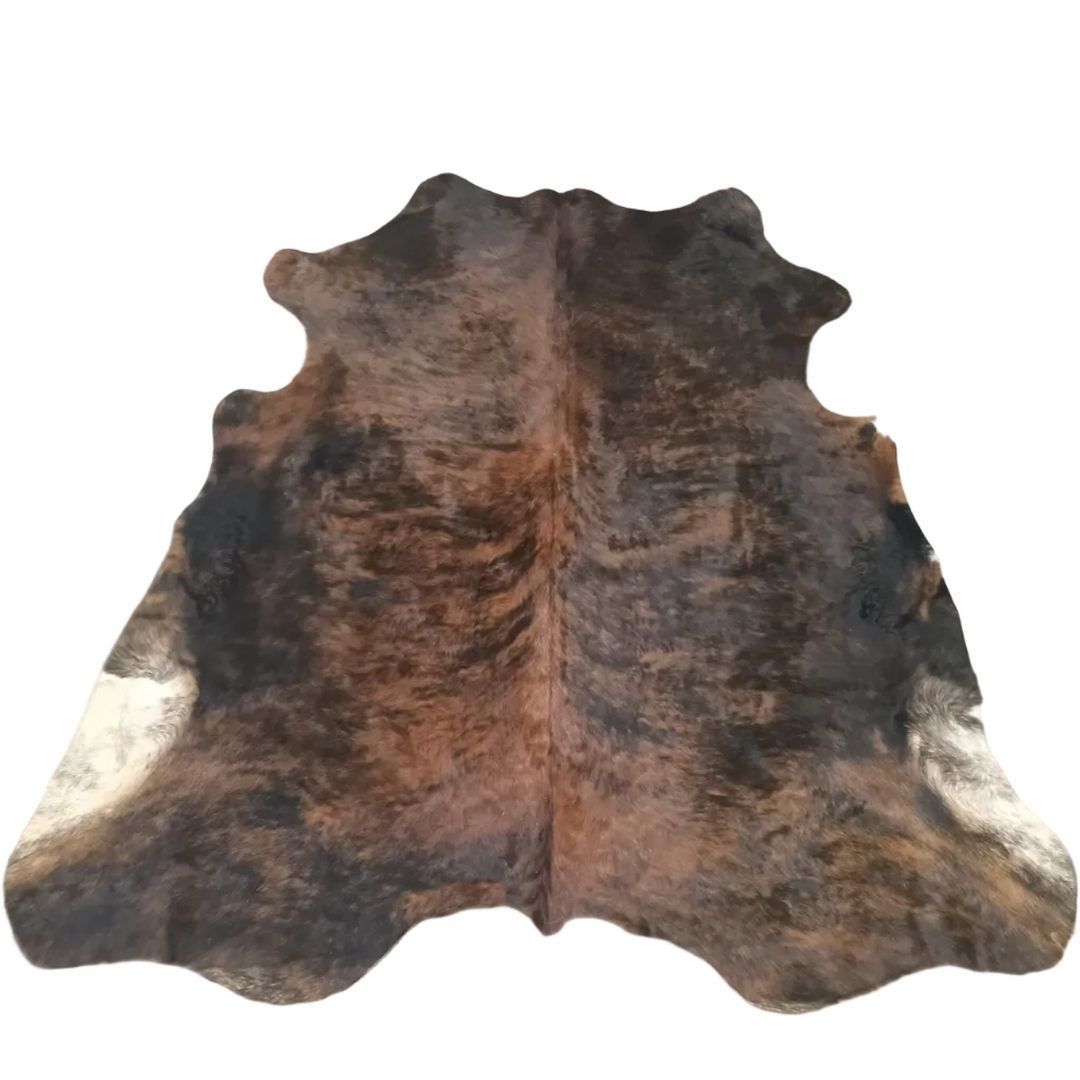 AU4009 200cm x 200cm cowhide rug by Cowhide Rugs London, natural hide pattern