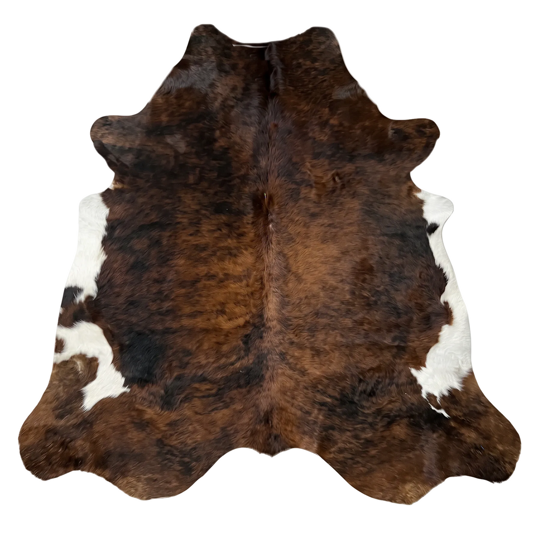cowhide rug tricolour extra large