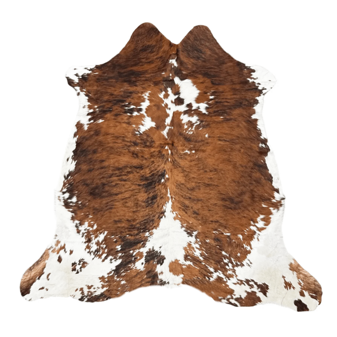 cowhide rug tricolour