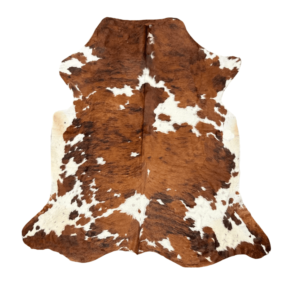 Large premium cowhide rug from Cowhide Rugs London, H30, 255cm x 230cm, natural cowhide with unique pattern and soft texture.