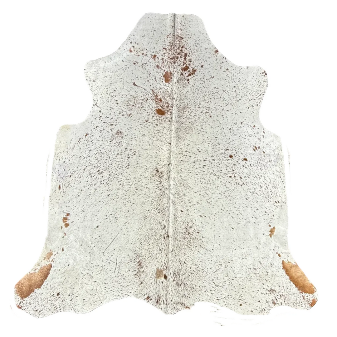 cowhide rug pale