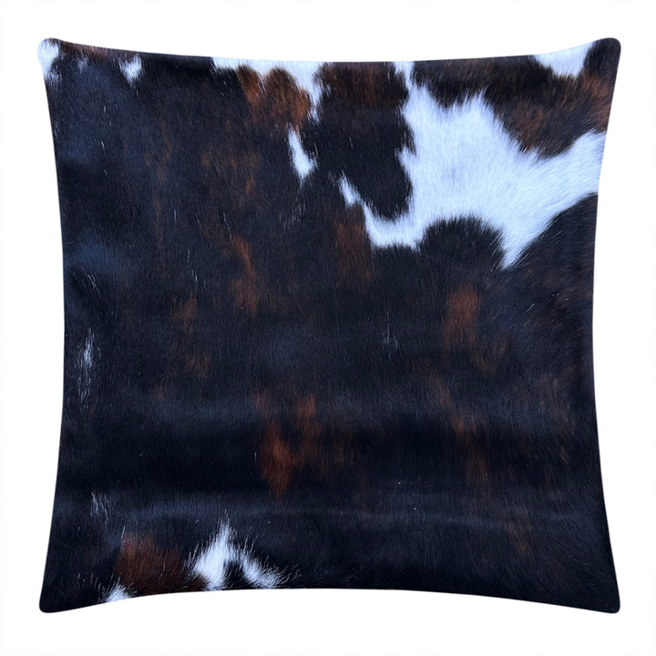 Cowhide Cushion  Reverse suedette - cowhiderugslondon.co.uk
