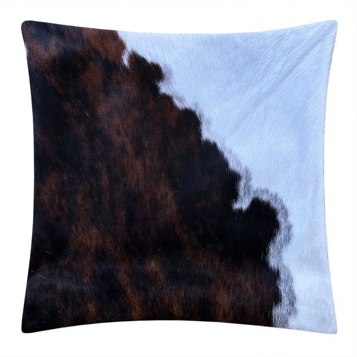 Cowhide cushion reverse Suedette 39cm X 39cm - cowhiderugslondon.co.uk