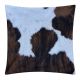 Cowhide Cushion  Reverse REAL suede 8675