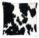 Black and White  Cushion BOTH SIDES COWHIDE  