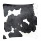 Black and White  Cushion BOTH SIDES COWHIDE  