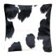 Cowhide Cushion  Reverse REAL suedette  