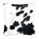 Cowhide Cushion  Reverse REAL suedette  
